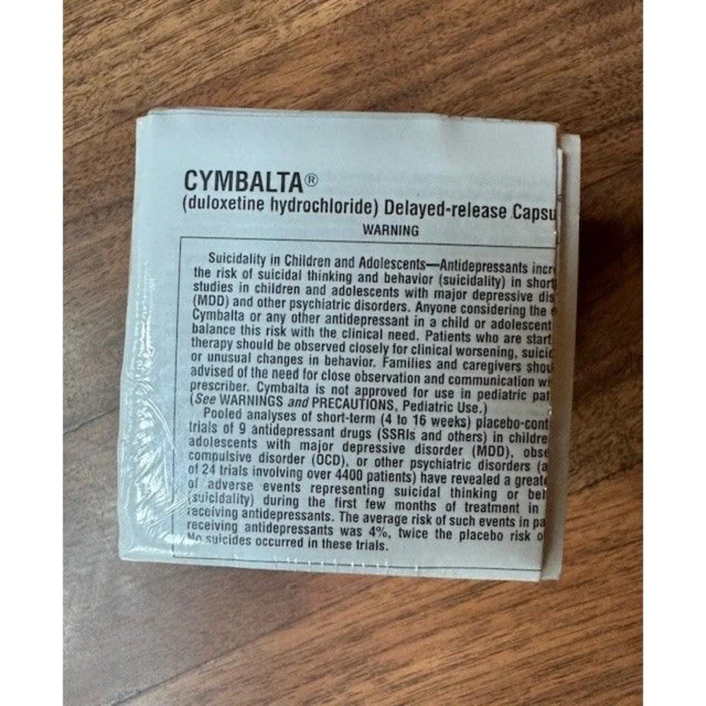 NEW Vintage Cymbalta Note Cube Pad‎ Paper Drug Rep Pharmaceutical
